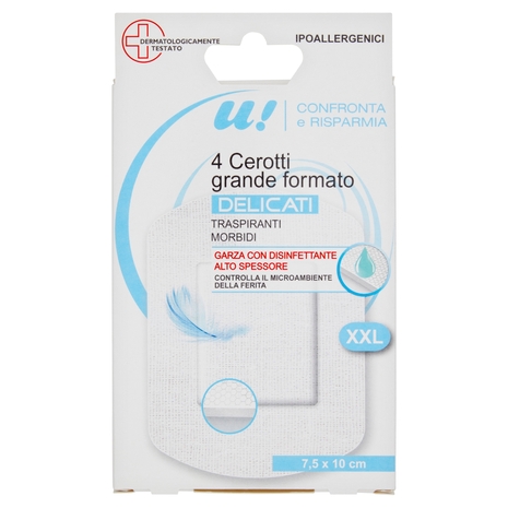 4 Cerotti Grande Formato Delicati U! Confronta e Risparmia